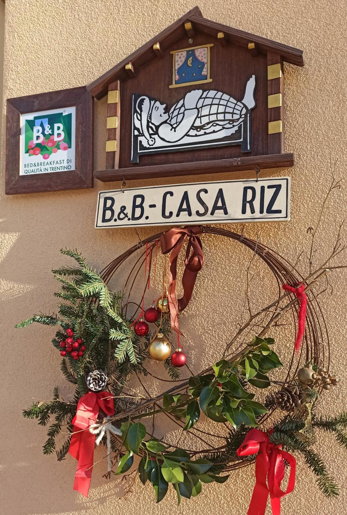 B&B Casa Riz Castello-Molina di Fiemme Exterior foto